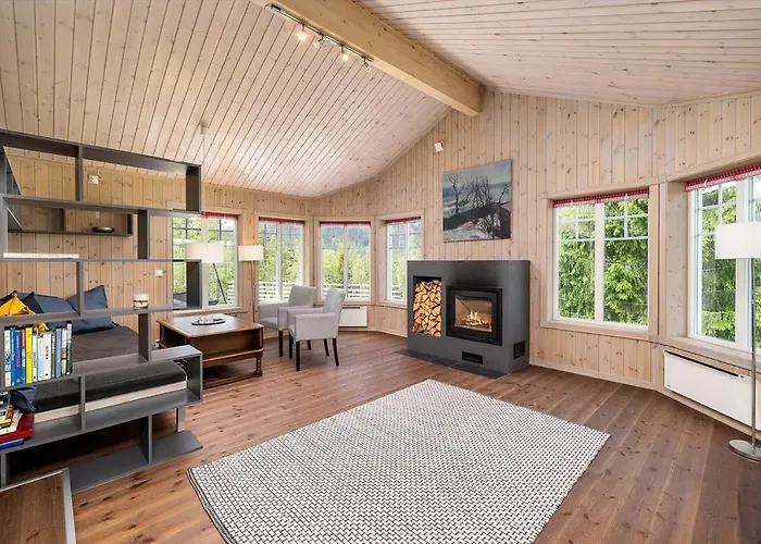 Hébergement de vacances Family With Panoramic View Near Vikerfjellet *