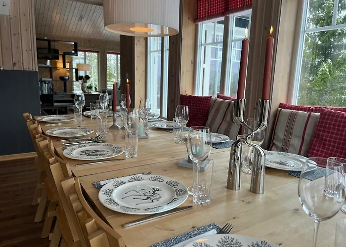 Family With Panoramic View Near Vikerfjellet * Хёнефосс