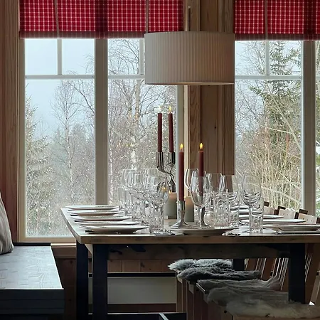 Family With Panoramic View Near Vikerfjellet Сasa de vacaciones