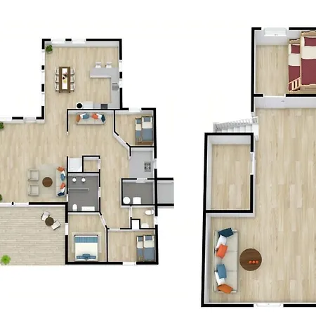 Сasa de vacaciones Family With Panoramic View Near Vikerfjellet Honefoss